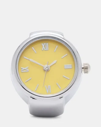 Anillo de reloj amarillo