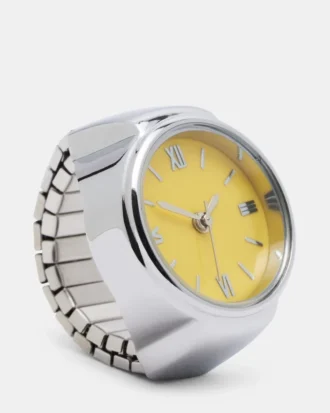 Anillo de reloj amarillo