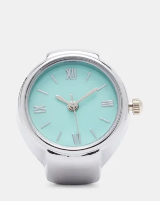 Anillo de reloj azul
