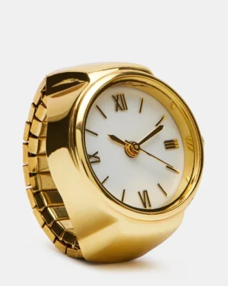Anillo de reloj blanco