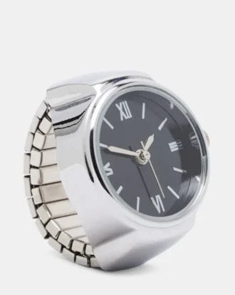 Anillo de reloj negro