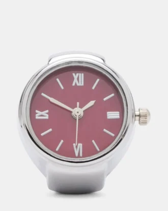 Anillo de reloj rojo