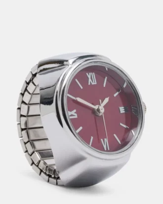 Anillo de reloj rojo