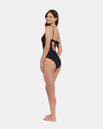 Bañador de una pieza Sleek ‘N Chic negro