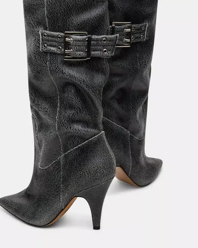 Baddie Black Distressed Baddie Black Distressed