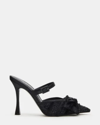 Baylin Negro Satinado con Strass