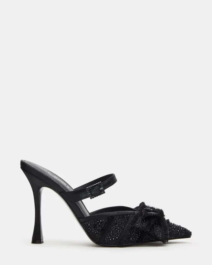 Baylin Negro Satinado con Strass Baylin Negro Satinado con Strass