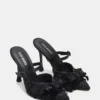 Baylin Negro Satinado con Strass Baylin Negro Satinado con Strass