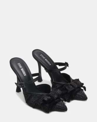 Baylin Negro Satinado con Strass