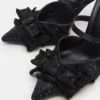 Baylin Negro Satinado con Strass Baylin Negro Satinado con Strass