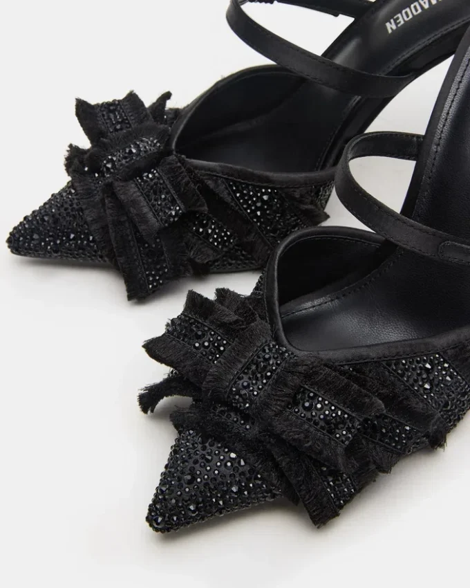 Baylin Negro Satinado con Strass Baylin Negro Satinado con Strass