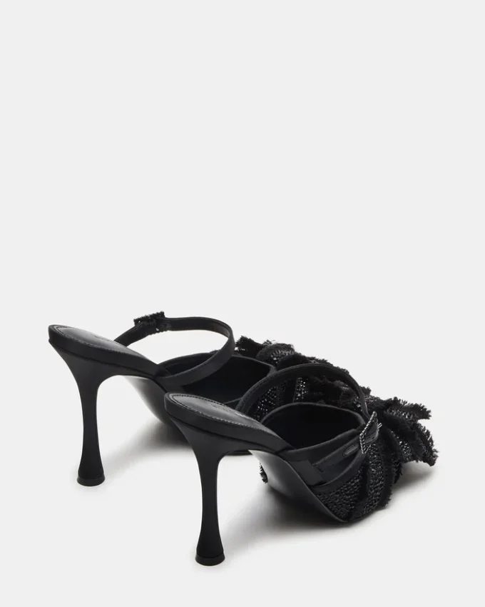 Baylin Negro Satinado con Strass Baylin Negro Satinado con Strass