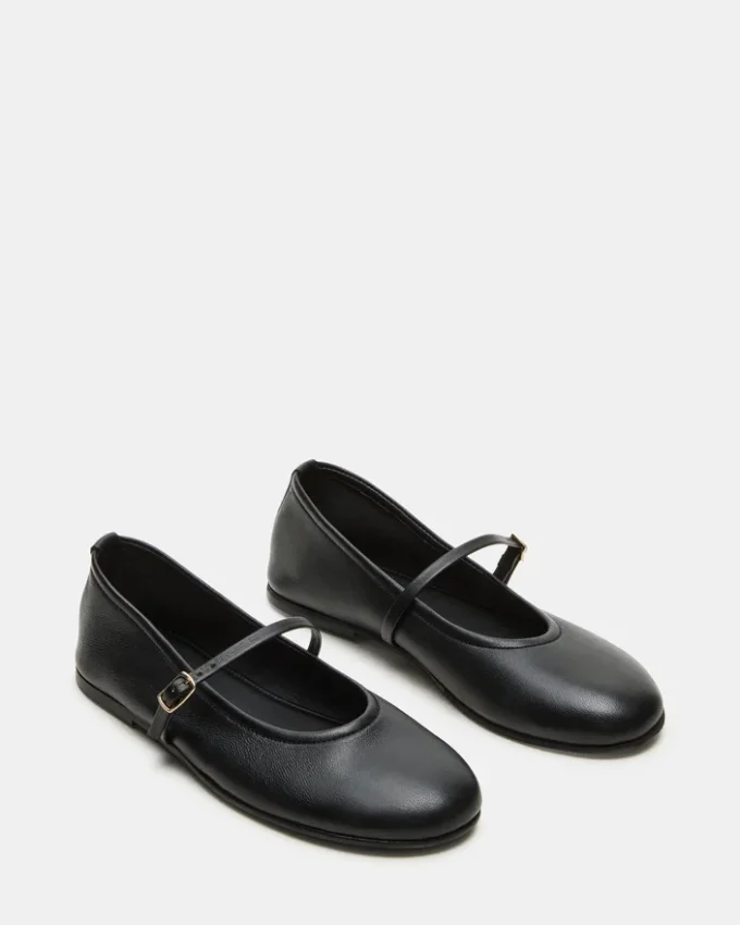 Besette de cuero negro Besette de cuero negro