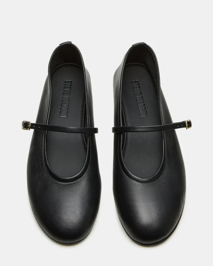 Besette de cuero negro Besette de cuero negro