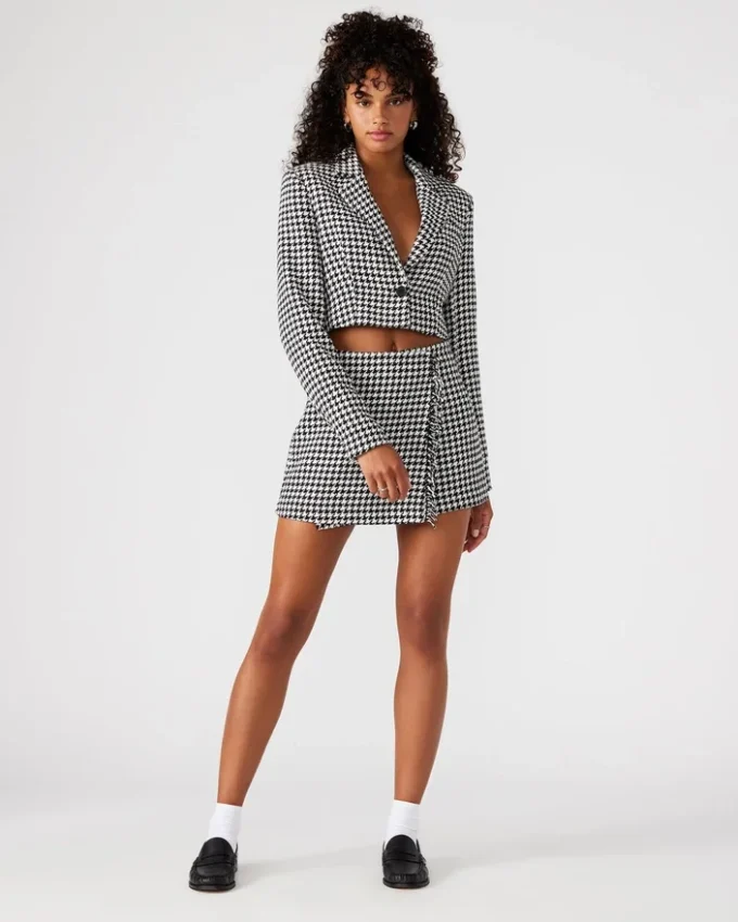 Blazer corto Rupi Negro/Blanco