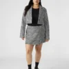 Blazer corto Rupi Negro/Blanco