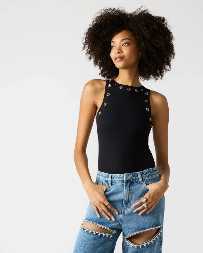 Body Nico Grommet Negro