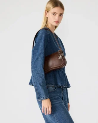 Bolso Angel marrón desgastado
