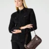 Bolso Angel marrón serpiente Bolso Angel marrón serpiente