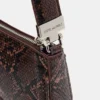 Bolso Angel marrón serpiente Bolso Angel marrón serpiente