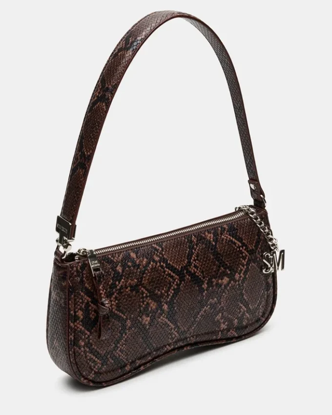 Bolso Angel marrón serpiente Bolso Angel marrón serpiente