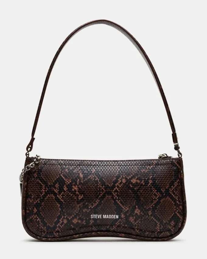 Bolso Angel marrón serpiente Bolso Angel marrón serpiente