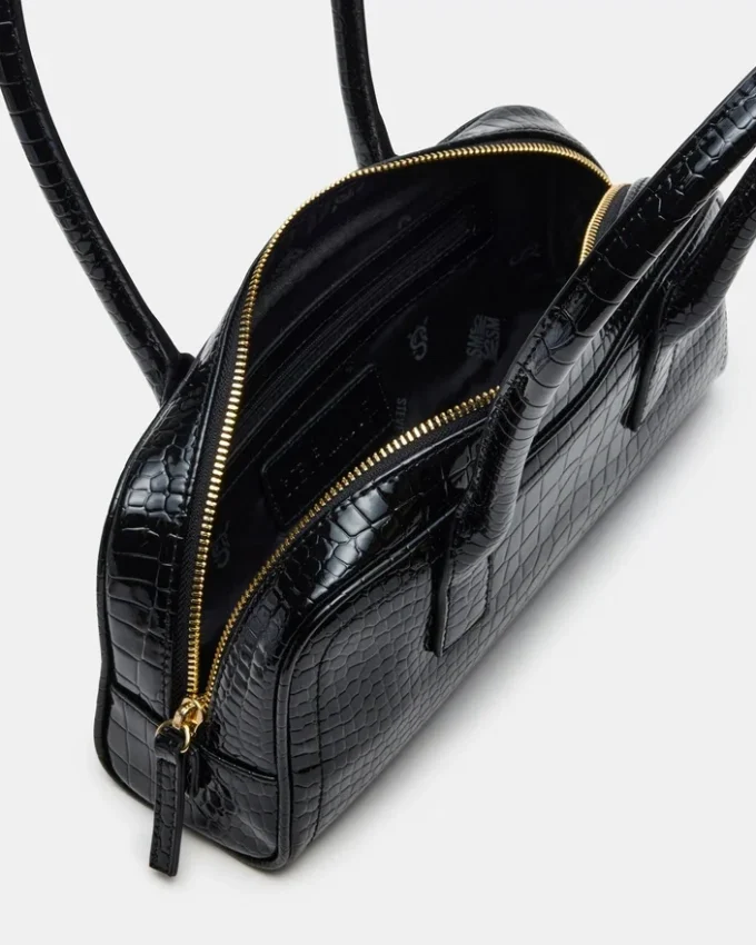 Bolso Anise en cocodrilo negro Bolso Anise en cocodrilo negro