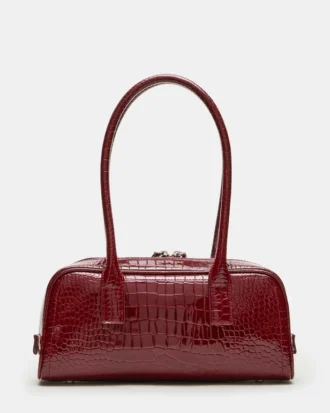 Bolso Anise rojo cocodrilo