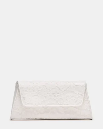 Bolso Avant de encaje blanco