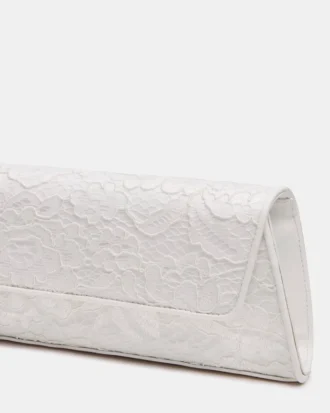 Bolso Avant de encaje blanco