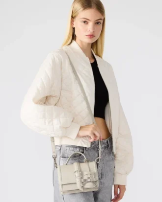 Bolso Clark gris claro