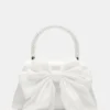 Bolso Cosette de satén blanco Bolso Cosette de satén blanco