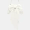 Bolso Cosette de satén blanco Bolso Cosette de satén blanco