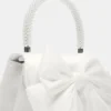 Bolso Cosette de satén blanco Bolso Cosette de satén blanco