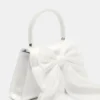 Bolso Cosette de satén blanco Bolso Cosette de satén blanco