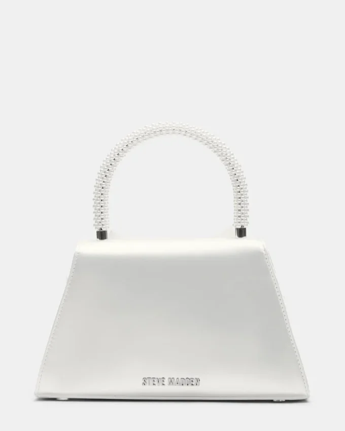 Bolso Cosette de satén blanco Bolso Cosette de satén blanco