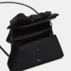 Bolso Cosette de satén negro Bolso Cosette de satén negro