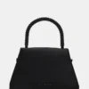 Bolso Cosette de satén negro Bolso Cosette de satén negro