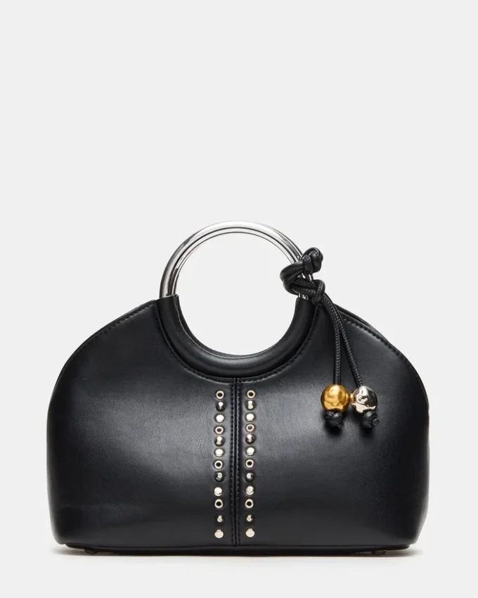 Bolso Geena con adornos, negro Bolso Geena con adornos, negro
