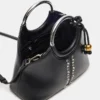 Bolso Geena con adornos, negro Bolso Geena con adornos, negro