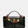 Bolso Herra en piel de anguila negra Bolso Herra en piel de anguila negra