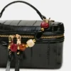 Bolso Herra en piel de anguila negra Bolso Herra en piel de anguila negra