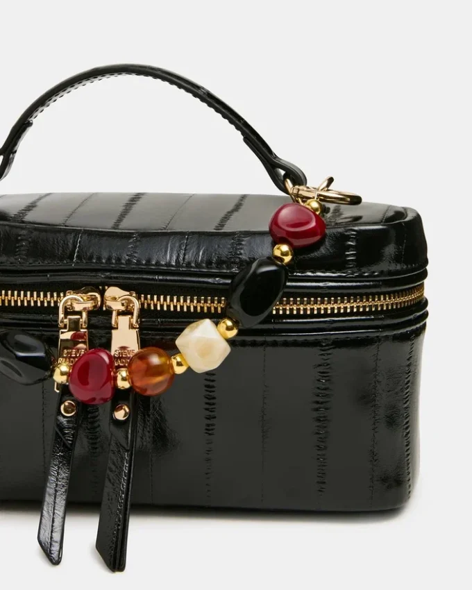 Bolso Herra en piel de anguila negra Bolso Herra en piel de anguila negra