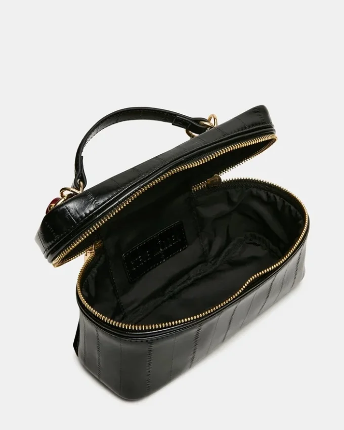 Bolso Herra en piel de anguila negra Bolso Herra en piel de anguila negra