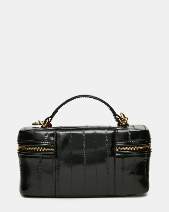 Bolso Herra en piel de anguila negra Bolso Herra en piel de anguila negra