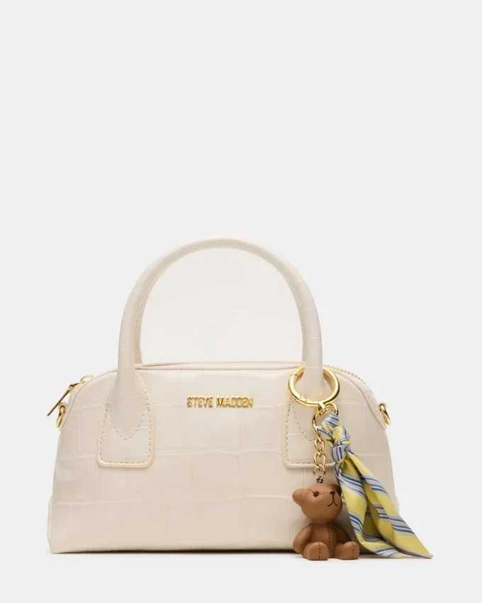 Bolso Melodie de cocodrilo hueso