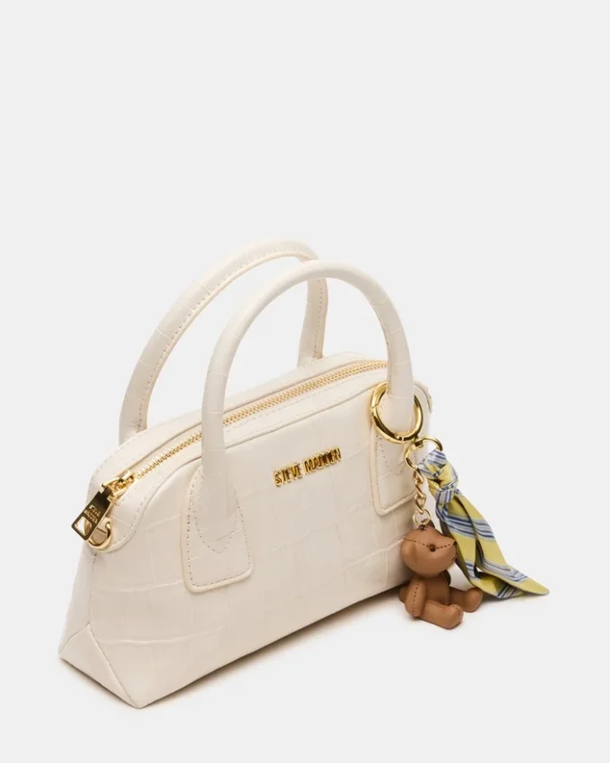 Bolso Melodie de cocodrilo hueso