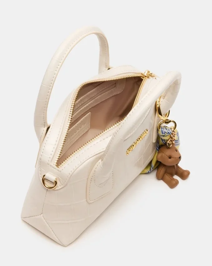 Bolso Melodie de cocodrilo hueso