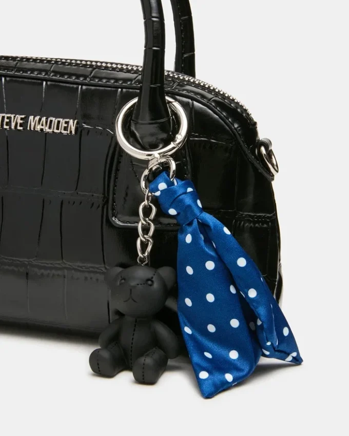 Bolso Melodie en cocodrilo negro