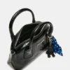 Bolso Melodie en cocodrilo negro